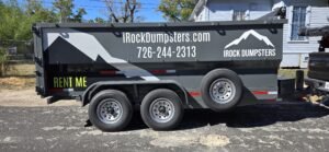 iRock Dumpsters Dumpster Trailer Rental