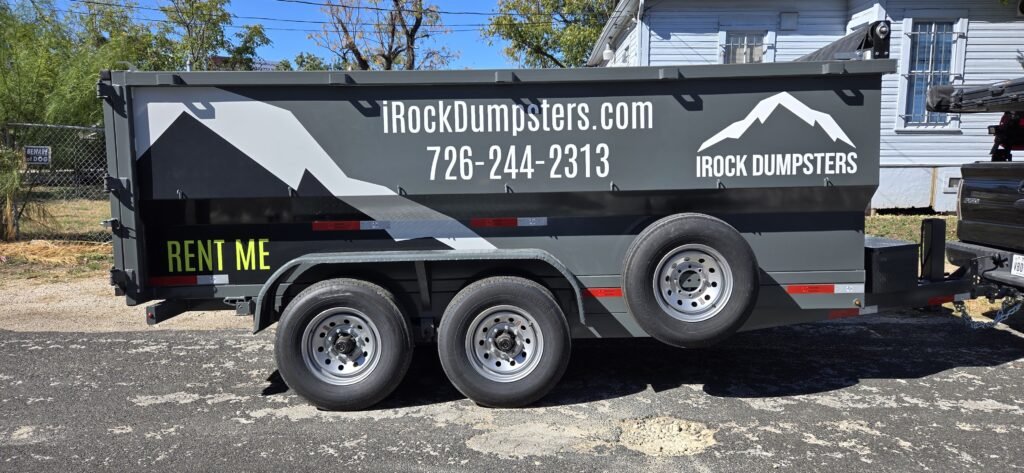 15-Yard Dumpster Trailer