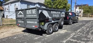 iRock Dumpsters Dumpster Trailer Rental